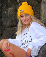 Load image into Gallery viewer, Unisex Recycled Fleece Pullover - White