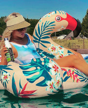 Load image into Gallery viewer, One-Piece Sky Blue Swimsuit