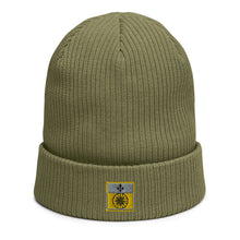 Load image into Gallery viewer, Organic ribbed beanie - Olive
