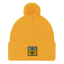 Load image into Gallery viewer, Neon Yellow Pom-Pom Beanie
