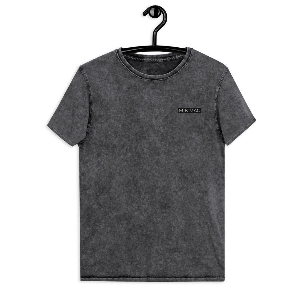 Unisex Denim T-Shirt - Charcoal