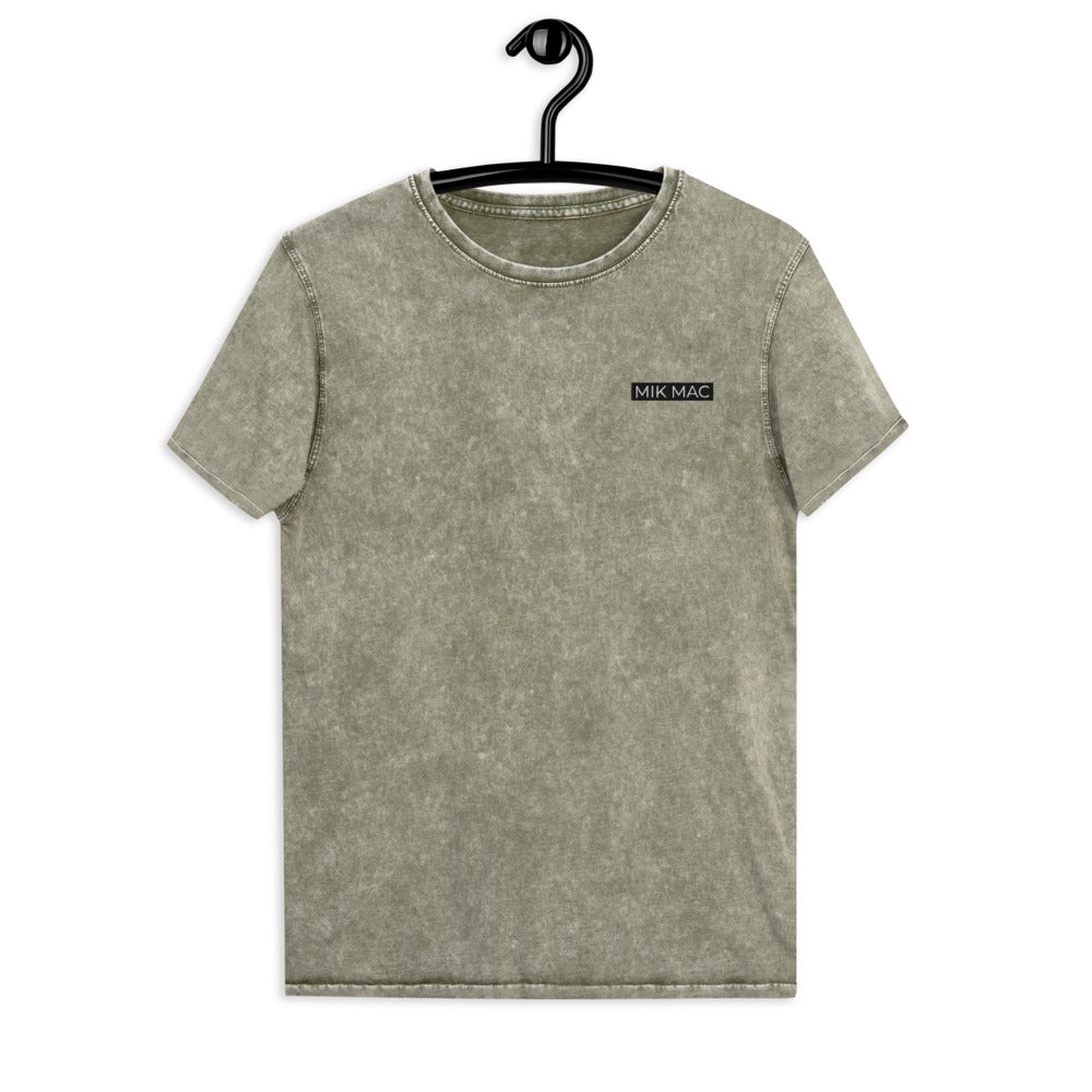 Unisex Denim T-Shirt - Forest Green